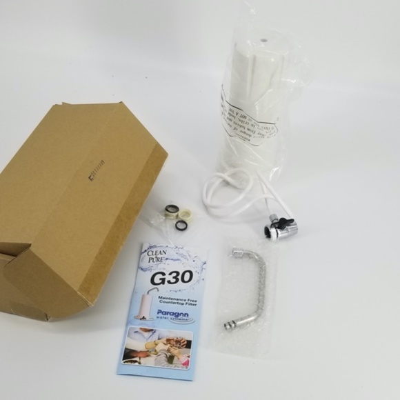 Paragon Countertop Water Filter clean & Pure G30 New in Pack White - Picture 5 of 8